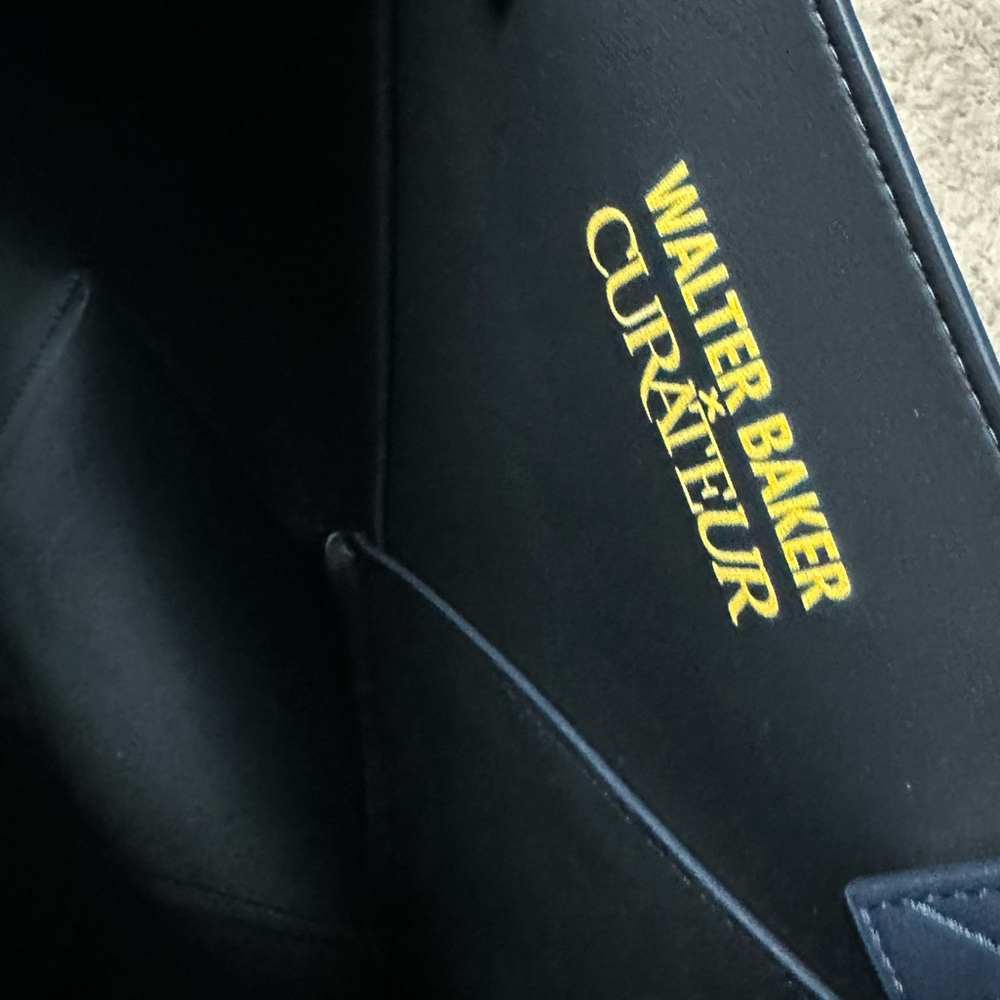 Walton Baker x Curator Navy Kate Tote Bag - Picture 7 of 8